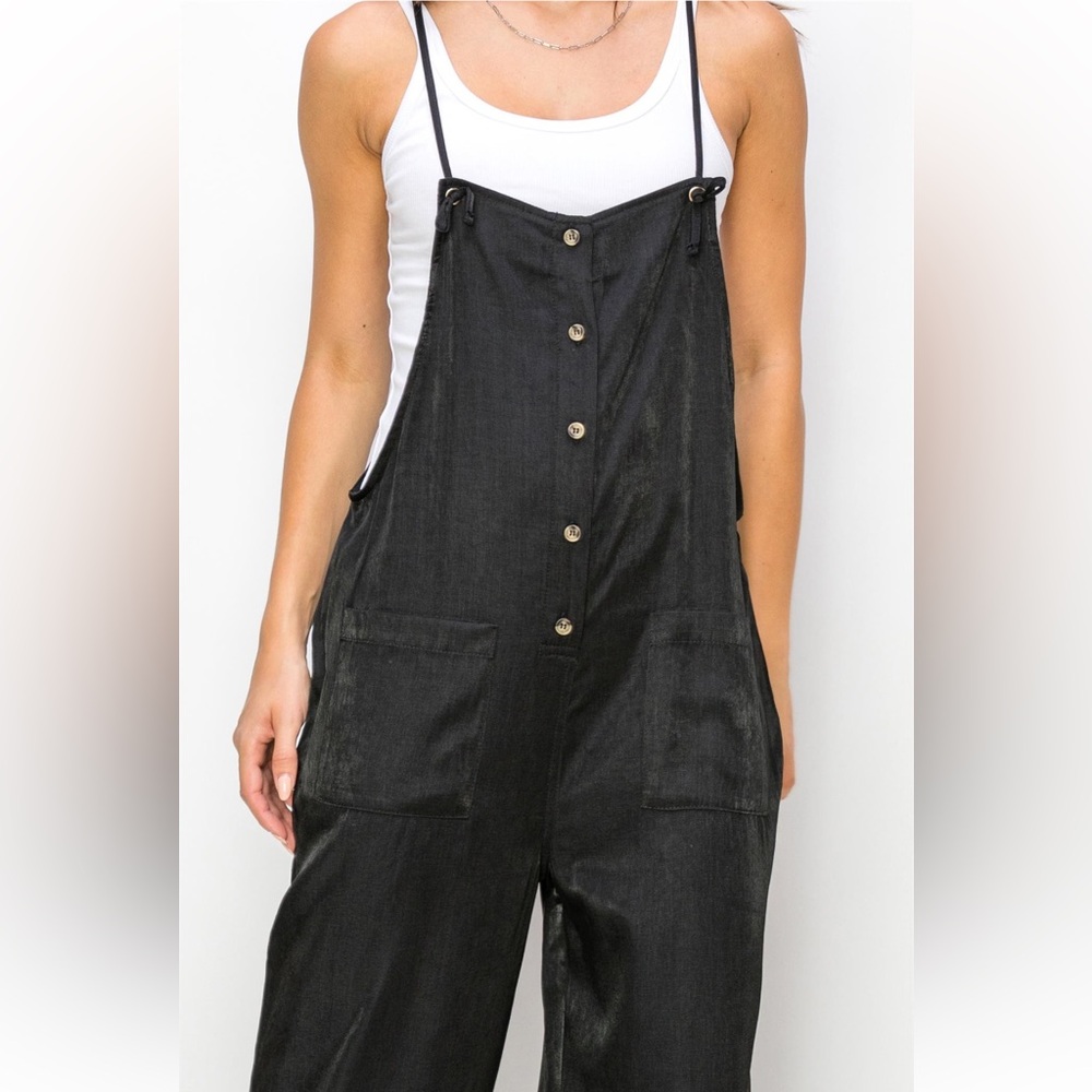 43 FABULOUS CUTEST AESTHETIC CHAMBRAY
JUMPSUIT - Picture 5 of 5